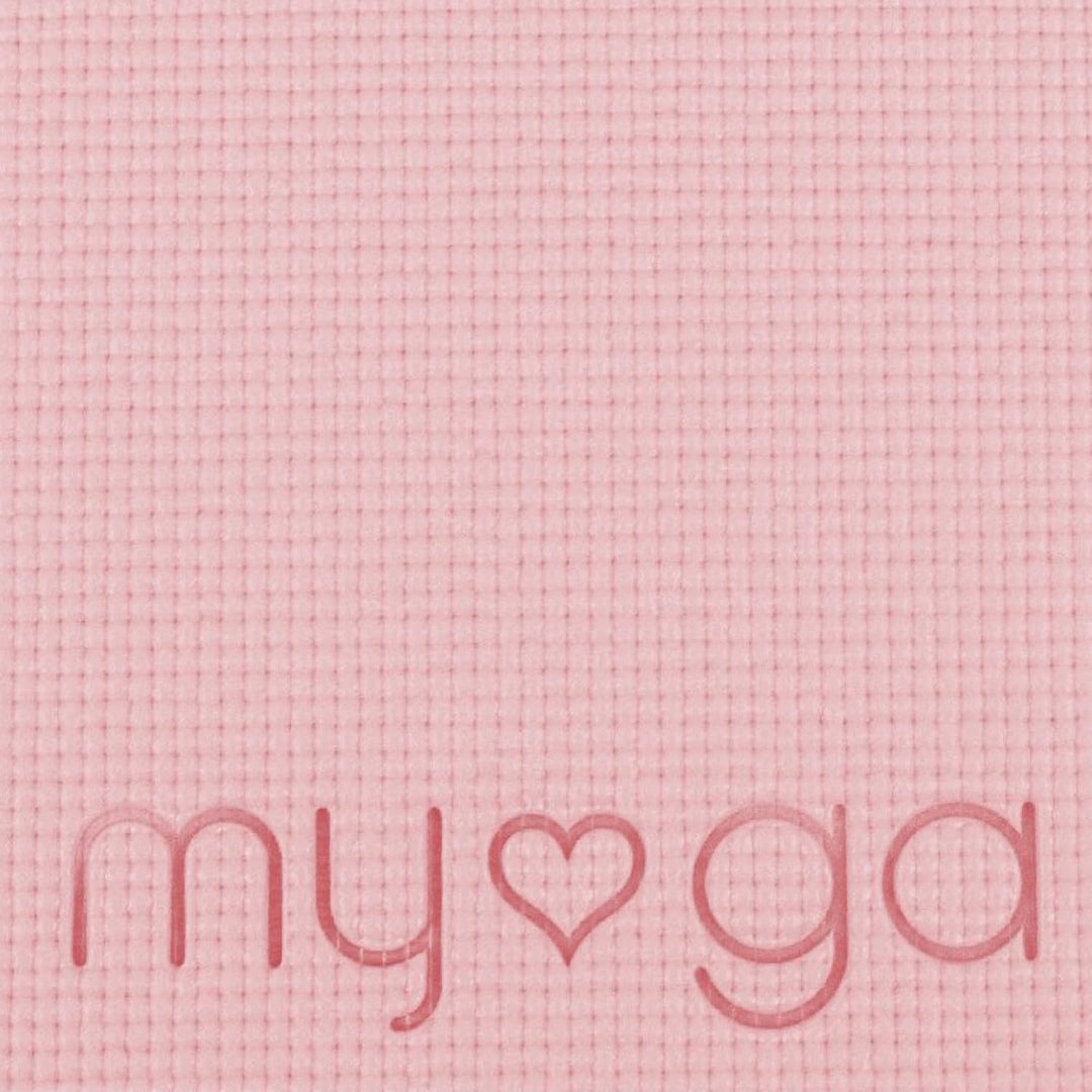 Myga Einsteiger-Yogamatte | Rutschfest & Leicht zu tragen – 4 mm Dicke | Ideal für Yoga, Pilates, Me