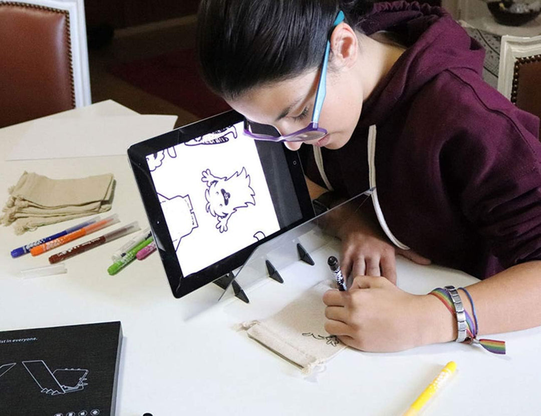 ETCHR Mirror, Optisches Zeichenbrett zum Zeichnen, Malen und Kalligrafieren, Bildprojektor für optis