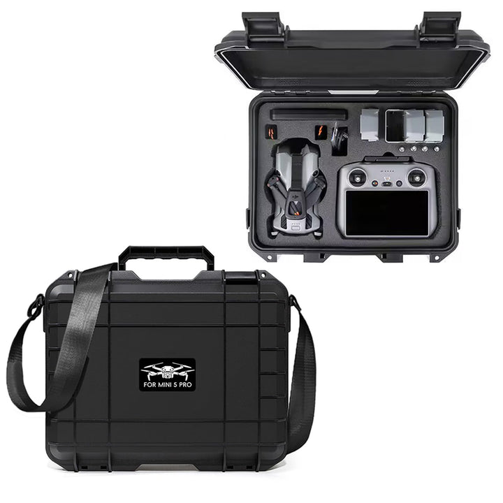 ZJRXM Mini 5 Pro Koffer, Hardshell Aufbewahrungs Tasche für DJI Mini 5 Pro Drone Zubehör, Hartschale