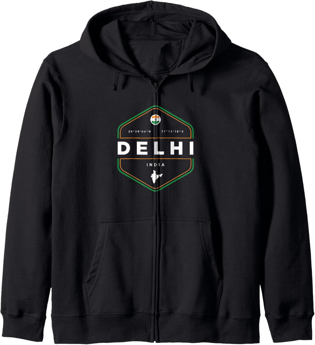 Delhi India Kapuzenjacke