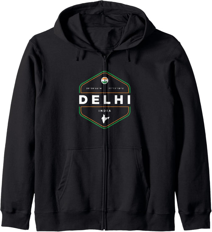 Delhi India Kapuzenjacke