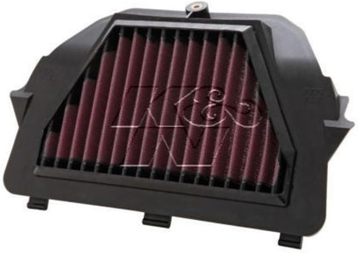 K&N YA-6008R Motorrad Luftfilter, Rot