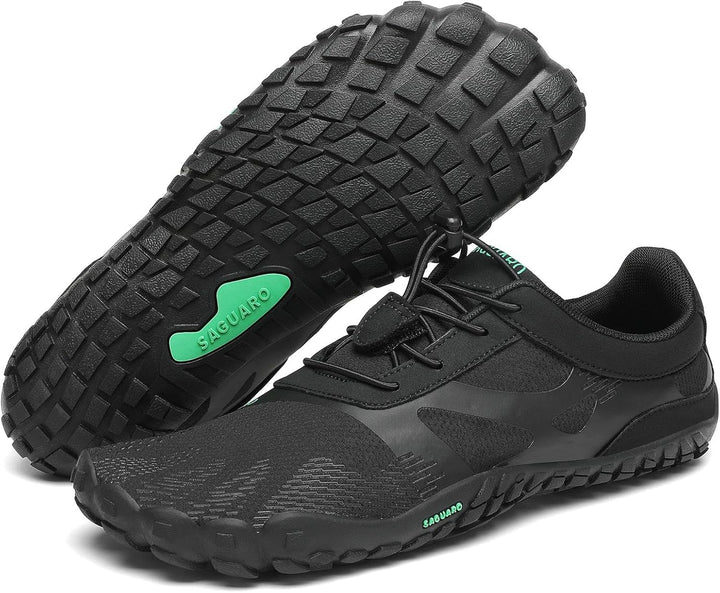 SAGUARO Herren Barfussschuhe Leicht Damen Traillaufschuhe rutschfeste Minimalistische Unisex Atmungs