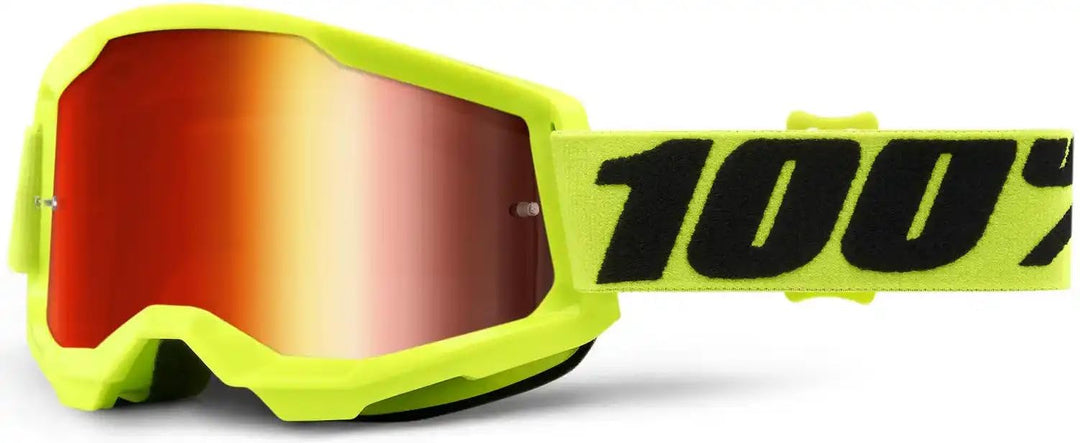 100% MÁSCARAS Unisex 100% Brille Strata 2 masken (2er Pack) Estándar Fluo/Gelb, Estándar Fluo/Gelb
