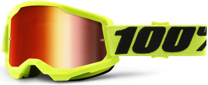 100% MÁSCARAS Unisex 100% Brille Strata 2 masken (2er Pack) Estándar Fluo/Gelb, Estándar Fluo/Gelb