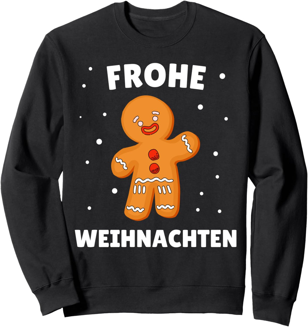 Weihnachten Lebkuchen Geschenk Sweatshirt