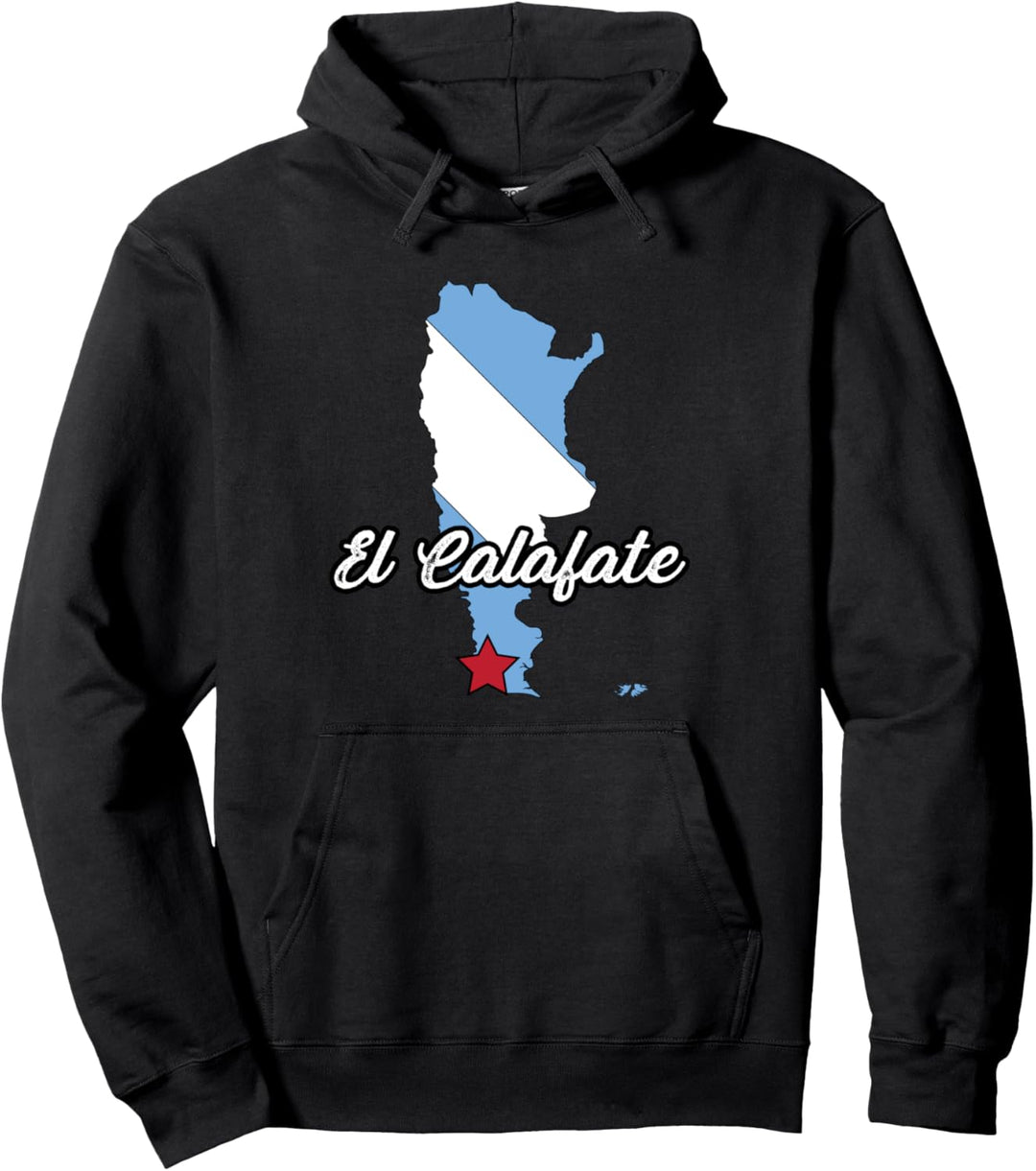 Stadt von El Calafate - Argentinien | Argentinier Flagge - Pullover Hoodie