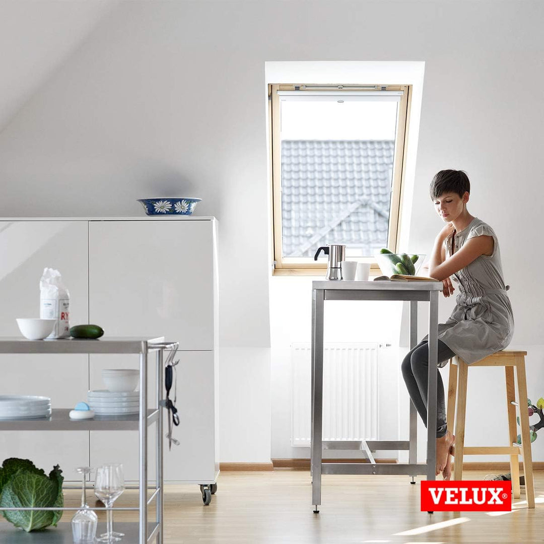 VELUX Sichtschutzrollo SK06/SK08 Beige B96 x H115 cm, Beige B96 x H115 cm