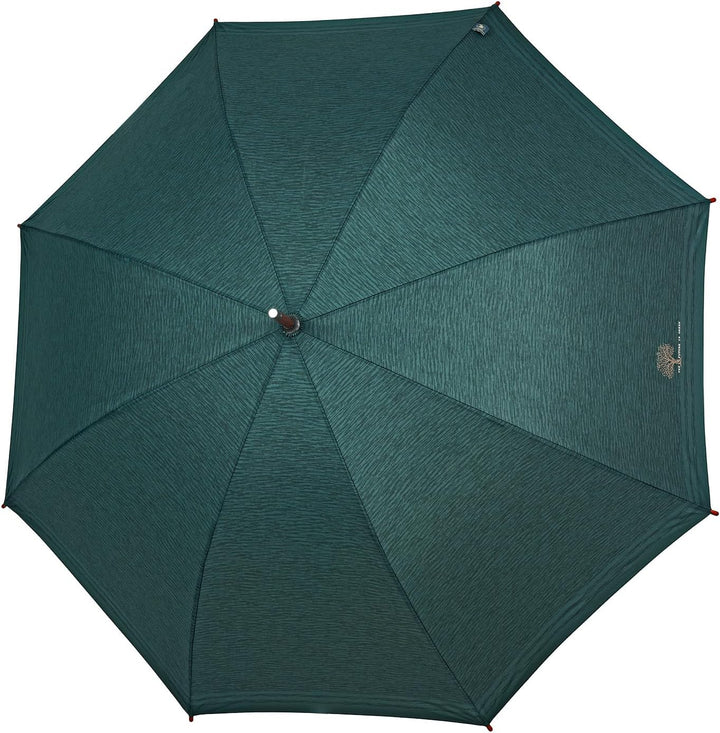 PERLETTI GREEN Regenschirm Gross Ökologisch Damen - Regen Stockschirm Automatik Eco Naturverbunden U