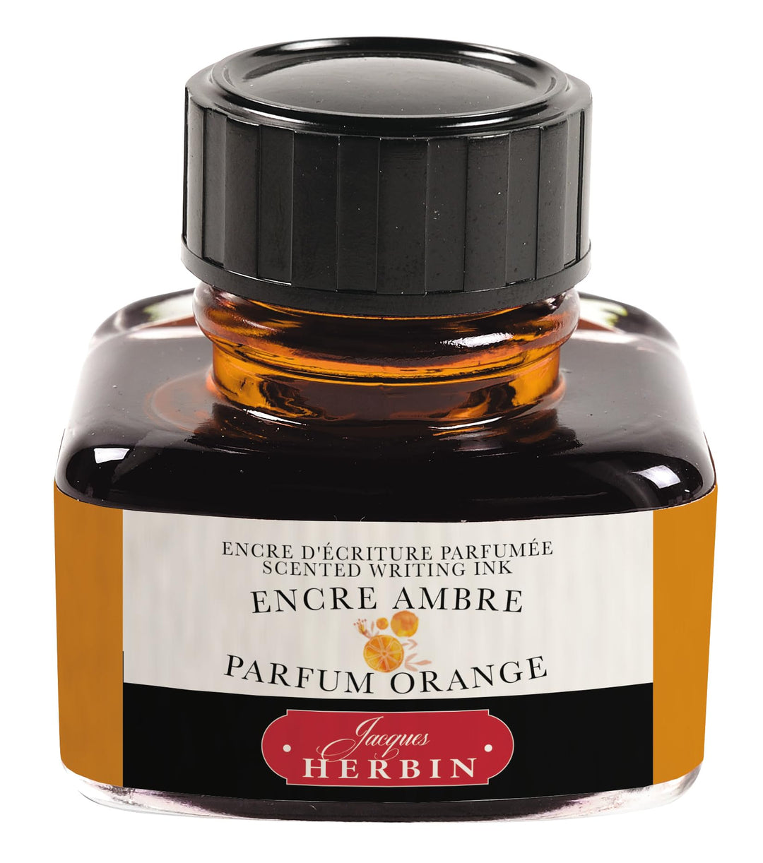 J.Herbin 13756T Tinte Fein Parfümierte mit orangenduft, 30 ml, bernstein Bernstein 30 ml, Bernstein
