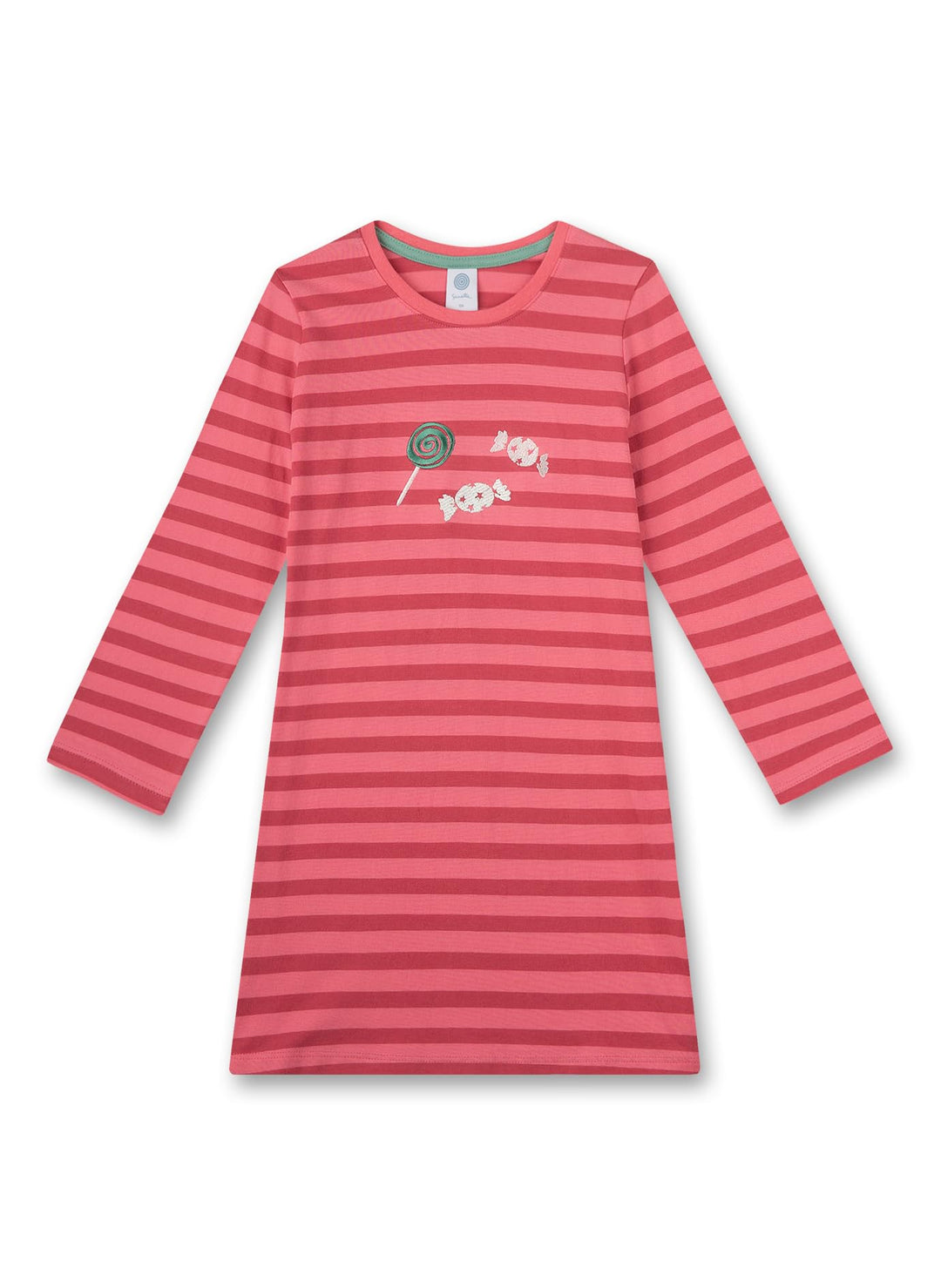 Sanetta Mädchen-Nachthemd Rosa | Angenhemes Nachthemd für Mädchen Langarm | Nachtwäsche Grösse 116 R