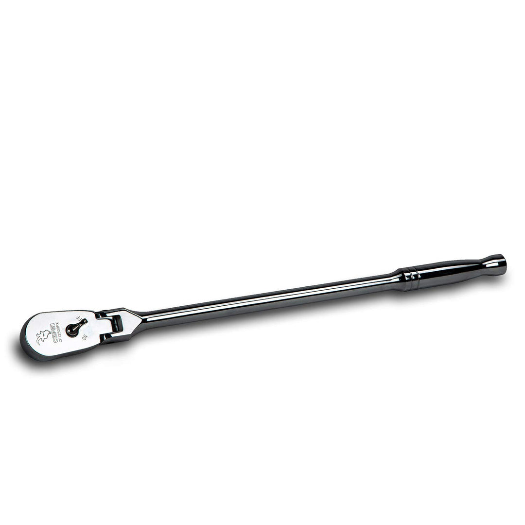 Capri Tools Ratsche True 72Z 5-Grad-Schwingbogen, CP12500FX, 1/2" Drive/Flex-Head Low Profile 1/2" D