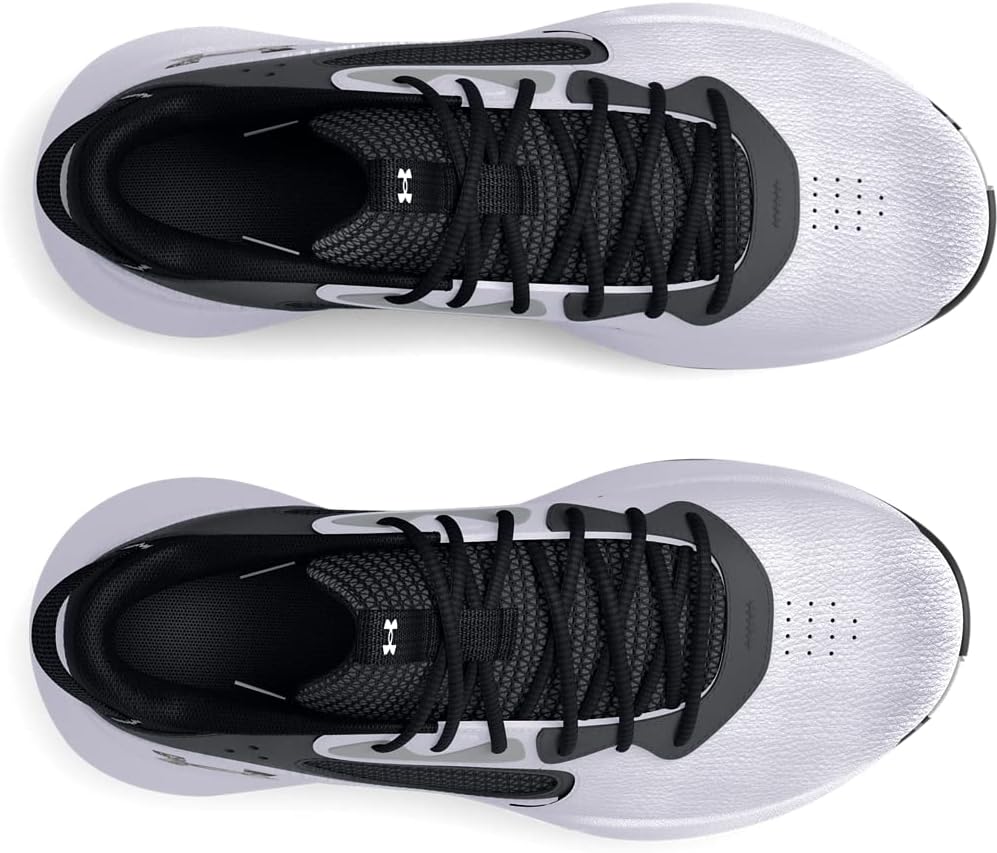 Under Armour Unisex Kinder Ua Gs Lockdown 6 Sneaker 40 EU 101 White Black Black, 40 EU 101 White Bla