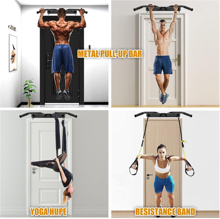 Kipika Heavy Duty Wall Mounted Doorway Pull Up Bar,Wandmontage, Wall Mounted Doorway Pull Up Bar,Mul