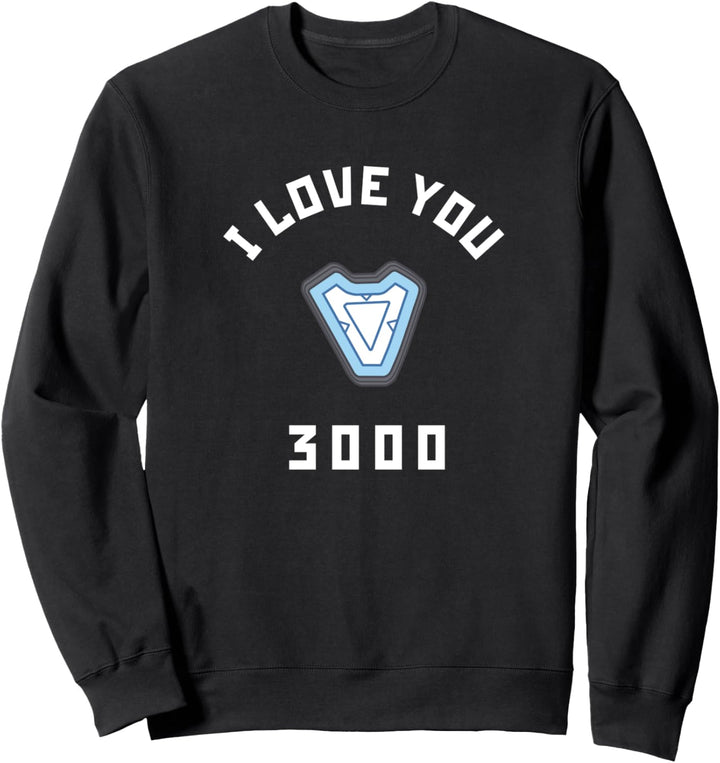 Marvel Avengers Endgame Iron Man I Love You 3000 Sweatshirt