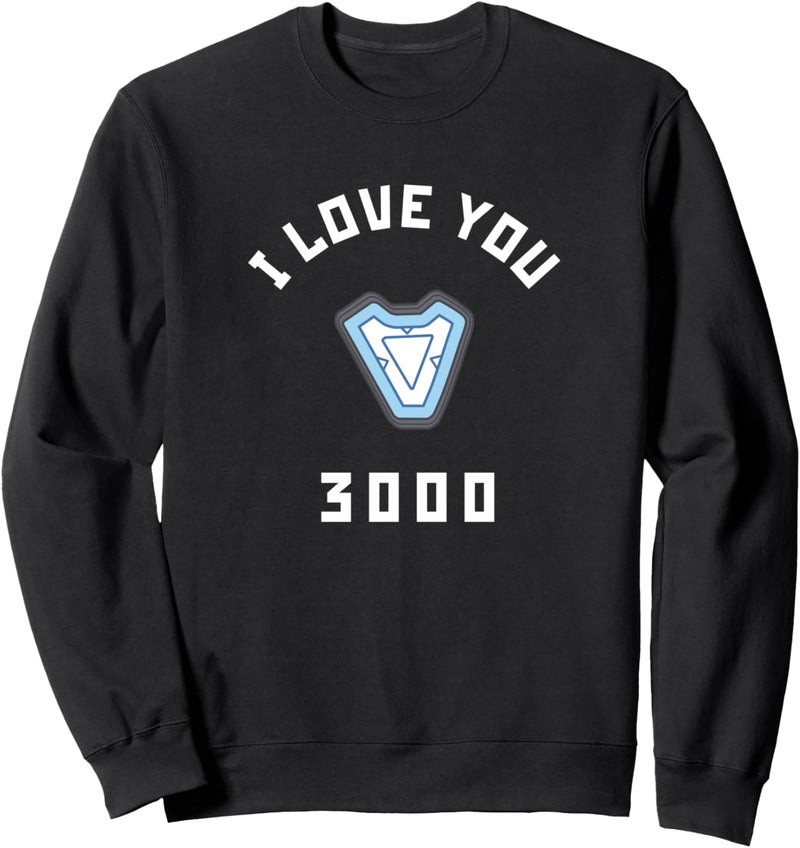 Marvel Avengers Endgame Iron Man I Love You 3000 Sweatshirt