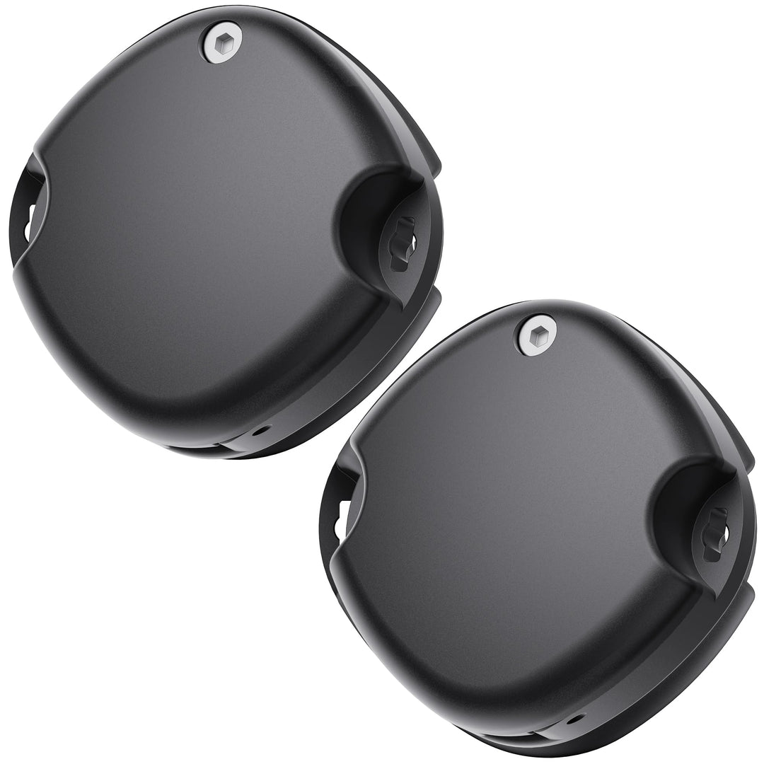 DDJ 2er-Pack Ultra-Magnethalterung für Apple AirTag, wasserdichte, bruchsichere Hülle mit 3M-Klebest