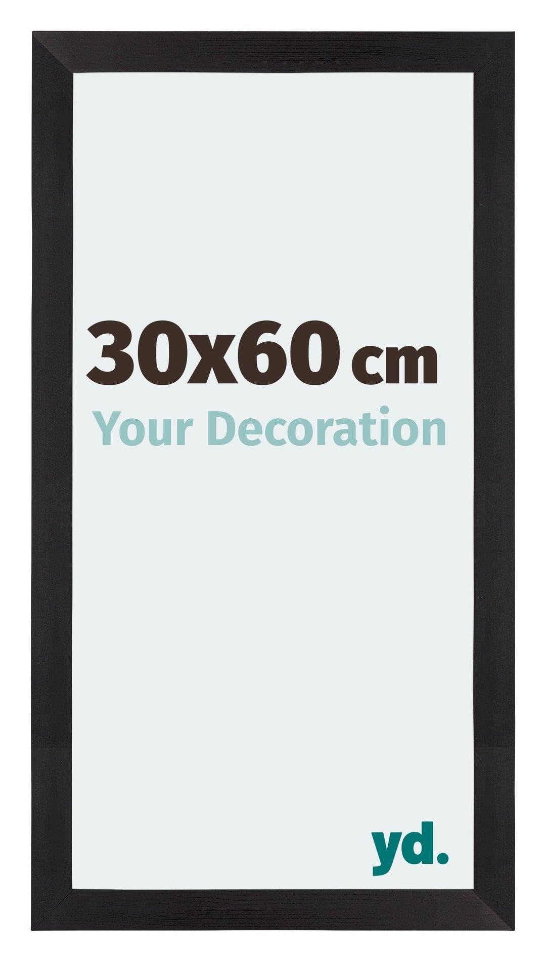 yd. Your Decoration - Bilderrahmen 30x60 cm - Bilderrahmen aus MDF mit Acrylglas - Antireflex - Ausg