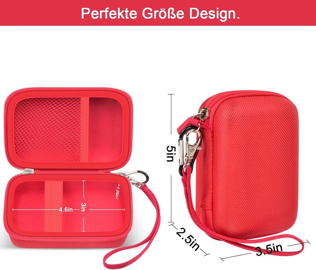 Tragetasche Kompatibel mit JBL Go 4 - tragbarer Bluetooth-Lautsprecher Box Pro Sound, Auch für Go 3/