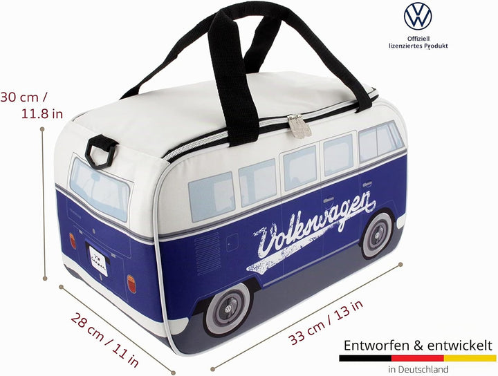 BRISA VW Collection - Volkswagen isolierte Kühl-Wärme-Thermo-Picknick-Lunch-Tasche-Box für Lebensmit