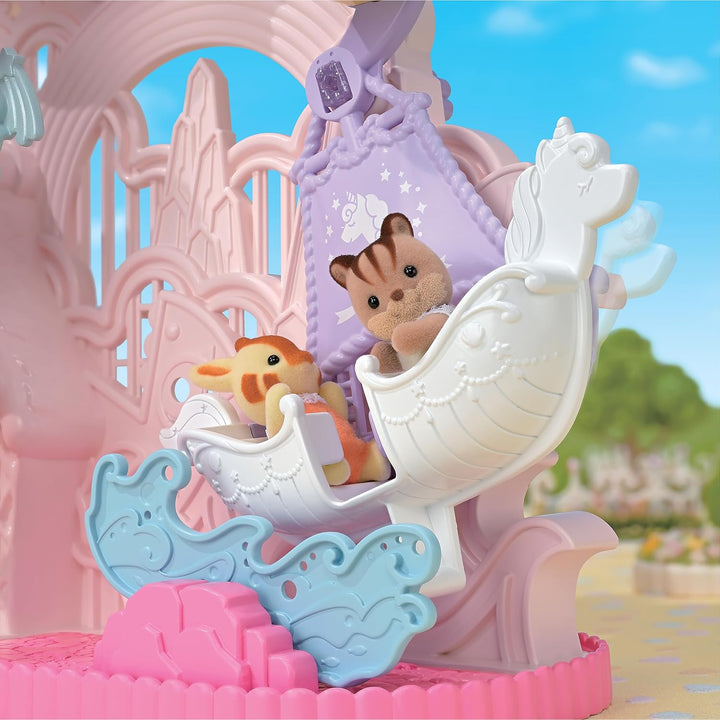 Sylvanian Families 5841 Freizeitpark "Glückstraum", Grosses Spielset mit Tierfiguren, Freizeitpark m