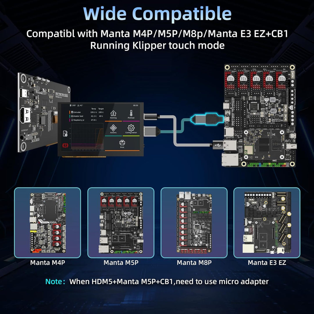 BIGTREETECH HDMI5 V1.1 Touchscreen-Display
