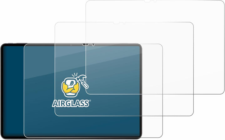 BROTECT 3 Stück Schutzglas für VALE V12X LTE-8128 12.6" Schutzfolie Panzer Folie Glas Displayschutz