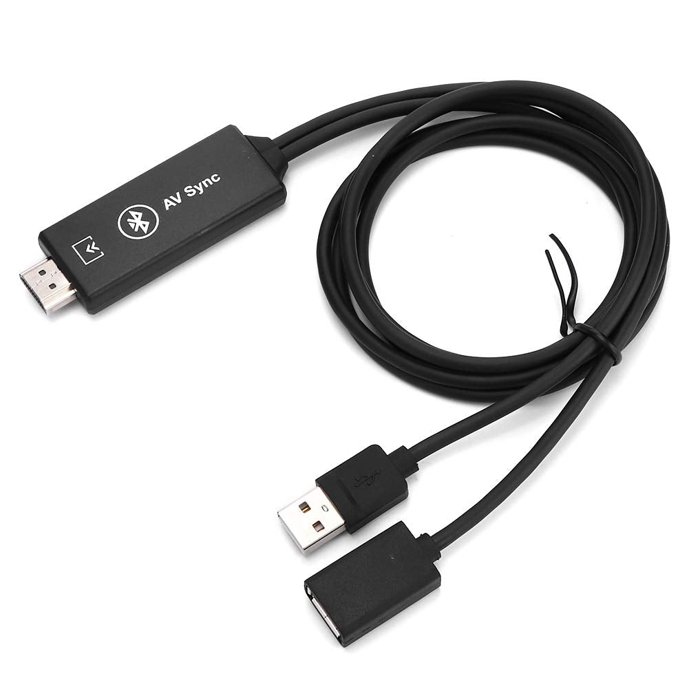Tonysa Handy-zu-TV-Kabel 1080P USB/Typ-C-zu-HDMI-Adapter Spiegel Handy-Bildschirm zu TV/Projektor/ A