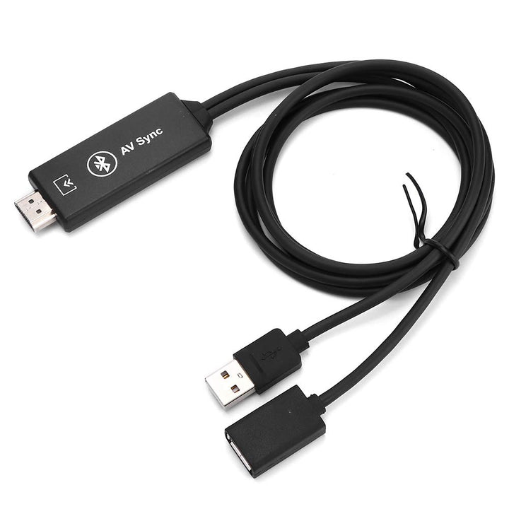 Tonysa Handy-zu-TV-Kabel 1080P USB/Typ-C-zu-HDMI-Adapter Spiegel Handy-Bildschirm zu TV/Projektor/ A