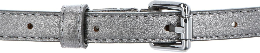 VALENTINO Emma Winter Belt W105 Argento/Nickel - kürzbar