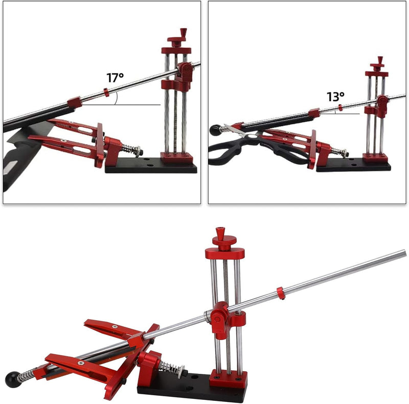 Messerschärfer-Kit, hohe Genauigkeit, schnelles Schärfen, umkehrbar, verstellbarer Messerschärfer, A