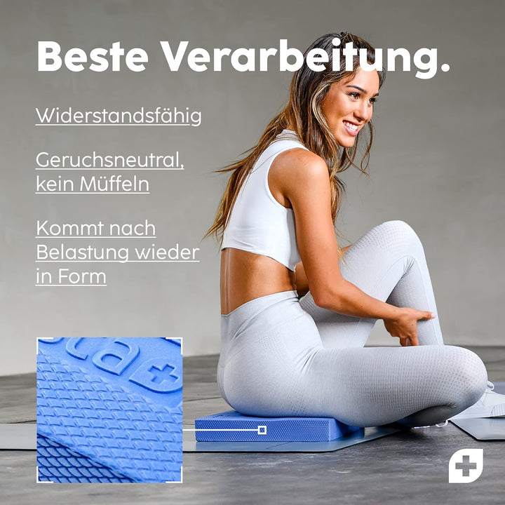 Vesta+ Balance Pad XXL + APP, Wackelpad und Gleichgewichtskissen - Balance Pad Physiotherapie für da