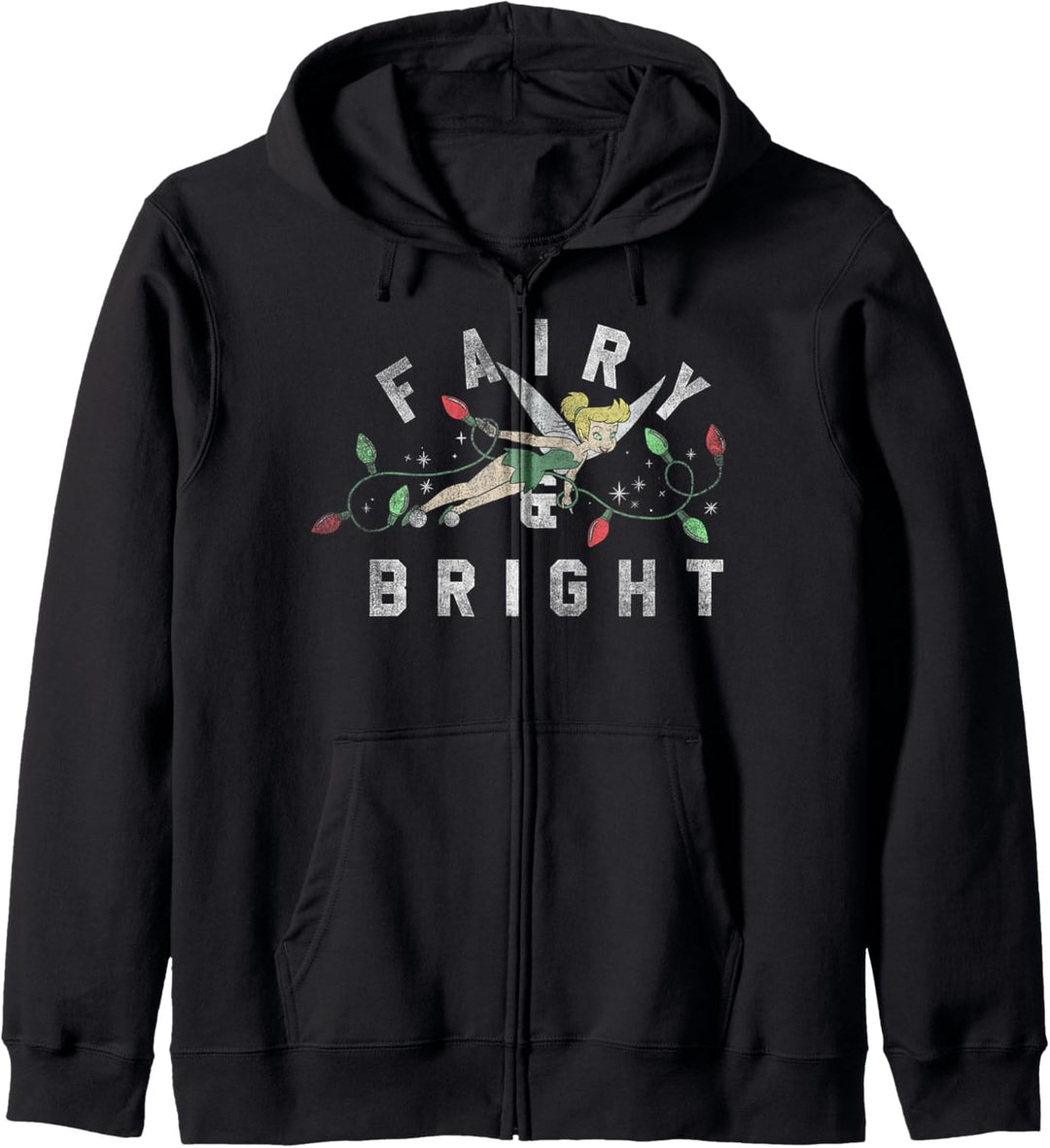 Disney Peter Pan Tinker Bell Weihnachten Fairy Lights Kapuzenjacke