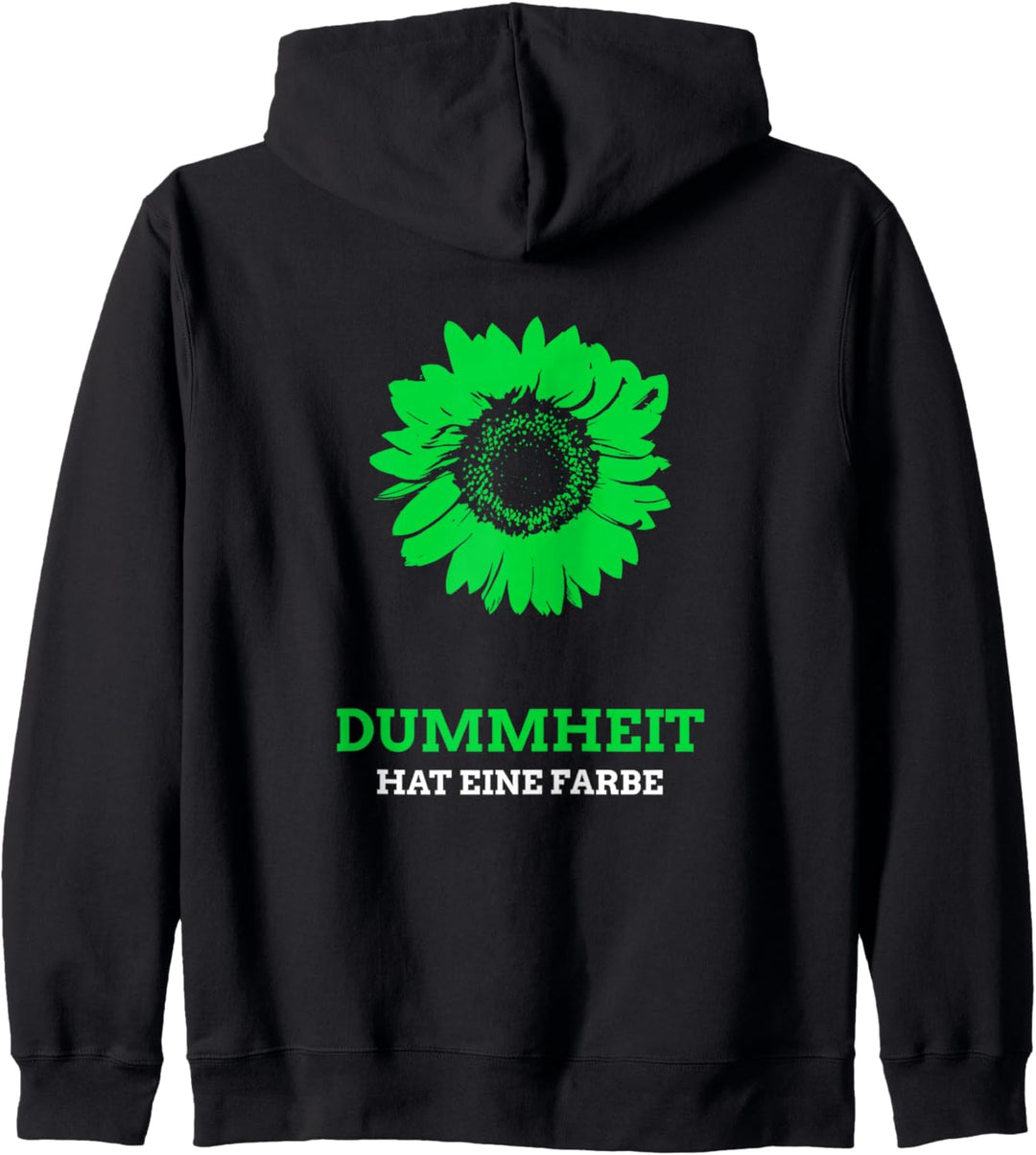 Dummheit hat eine Farbe Kobold Baerbock Die Grünen Grün Kapuzenjacke