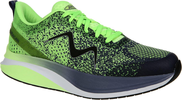 MBT Herren Huracan-3000 Lace Up M Sneaker 42 EU Grün Lime Grn Blue Indigo, 42 EU Grün Lime Grn Blue