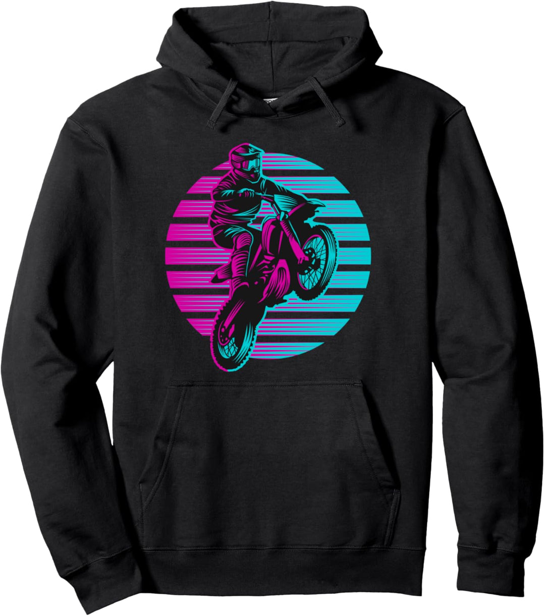 Motocross Motorrad Biker Bike Motorsport Dirt Bike Geschenk Pullover Hoodie