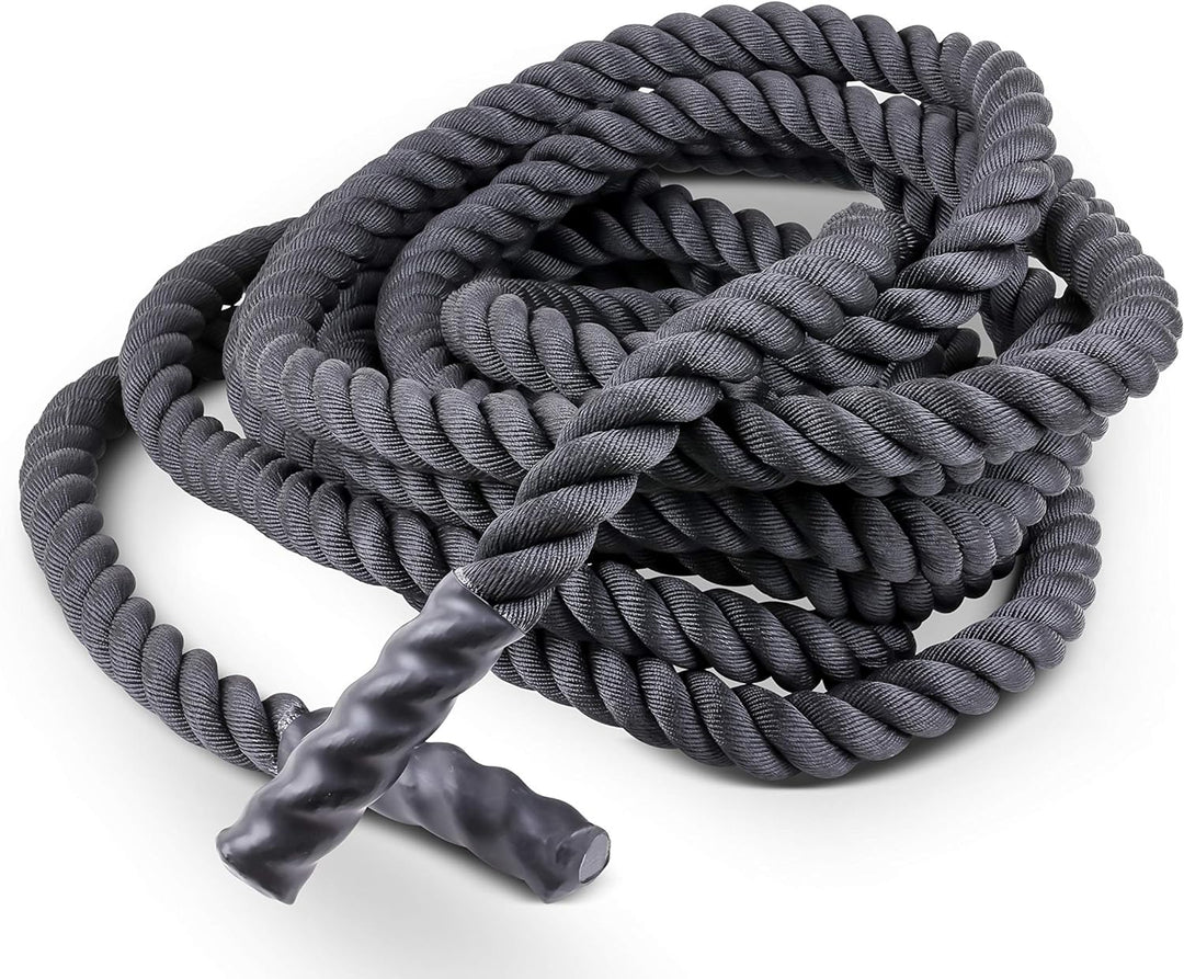 trenas Battle Rope 15 m Länge | Stärke 38 mm - 51 mm | Trainingsseil Schwungseil Fitness Seil Tau |