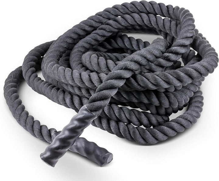 trenas Battle Rope 15 m Länge | Stärke 38 mm - 51 mm | Trainingsseil Schwungseil Fitness Seil Tau |