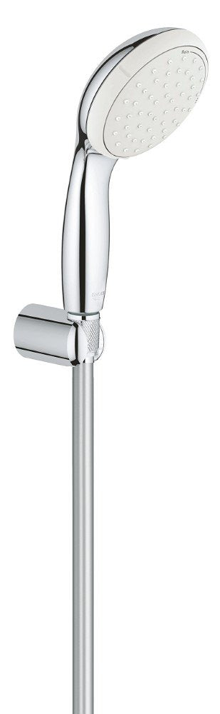 GROHE Tempesta 100 - Handbrause ( 2 Strahlarten, Antikalk System, inkl. Handbrausenhalter), chrom, 2