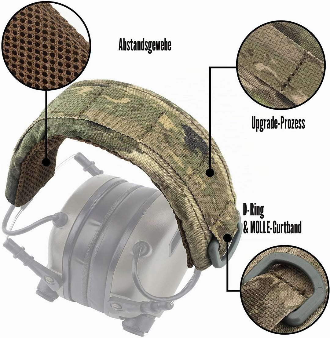 Fortschrittliche modulare Headset-Abdeckung, passend für alle allgemeinen taktischen Ohrenschützer,