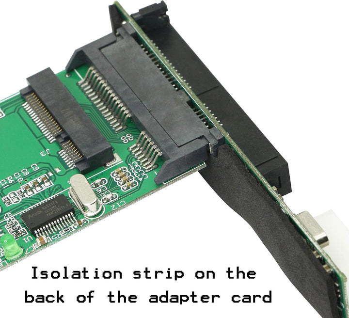 CERRXIAN SSD/SATA auf IDE Bridge Board, SATA zu PATA IDE Konverter, Plug&Play 7+15 Pin 3.5/2.5 HDD D