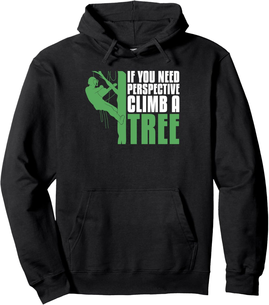 Arborist Baumkletterer Kettensäge - Baum Baumklettern Pullover Hoodie