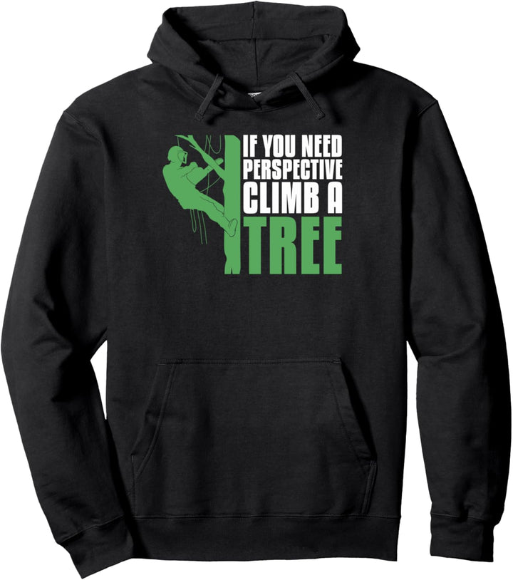 Arborist Baumkletterer Kettensäge - Baum Baumklettern Pullover Hoodie