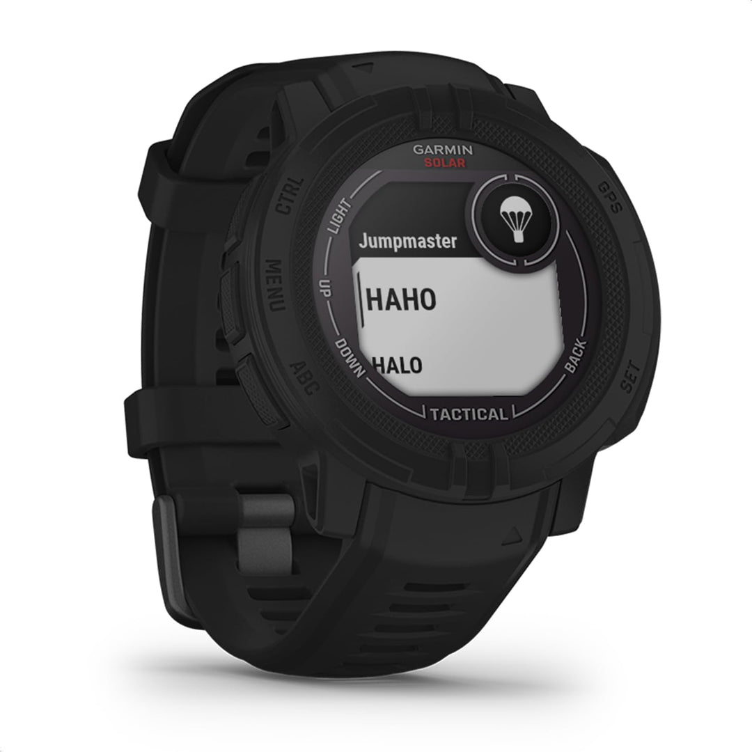 Garmin Instinct 2 Solar Tactical – robuste GPS-Smartwatch mit unendlicher Akkulaufzeit im Smartwatch