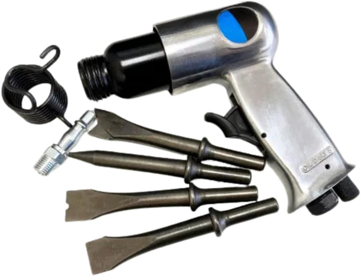 Heavy Duty Air Hammer Drill Pneumatic Tools Includes 4pc Power Chisel Bits High Power Air Chisel Ham