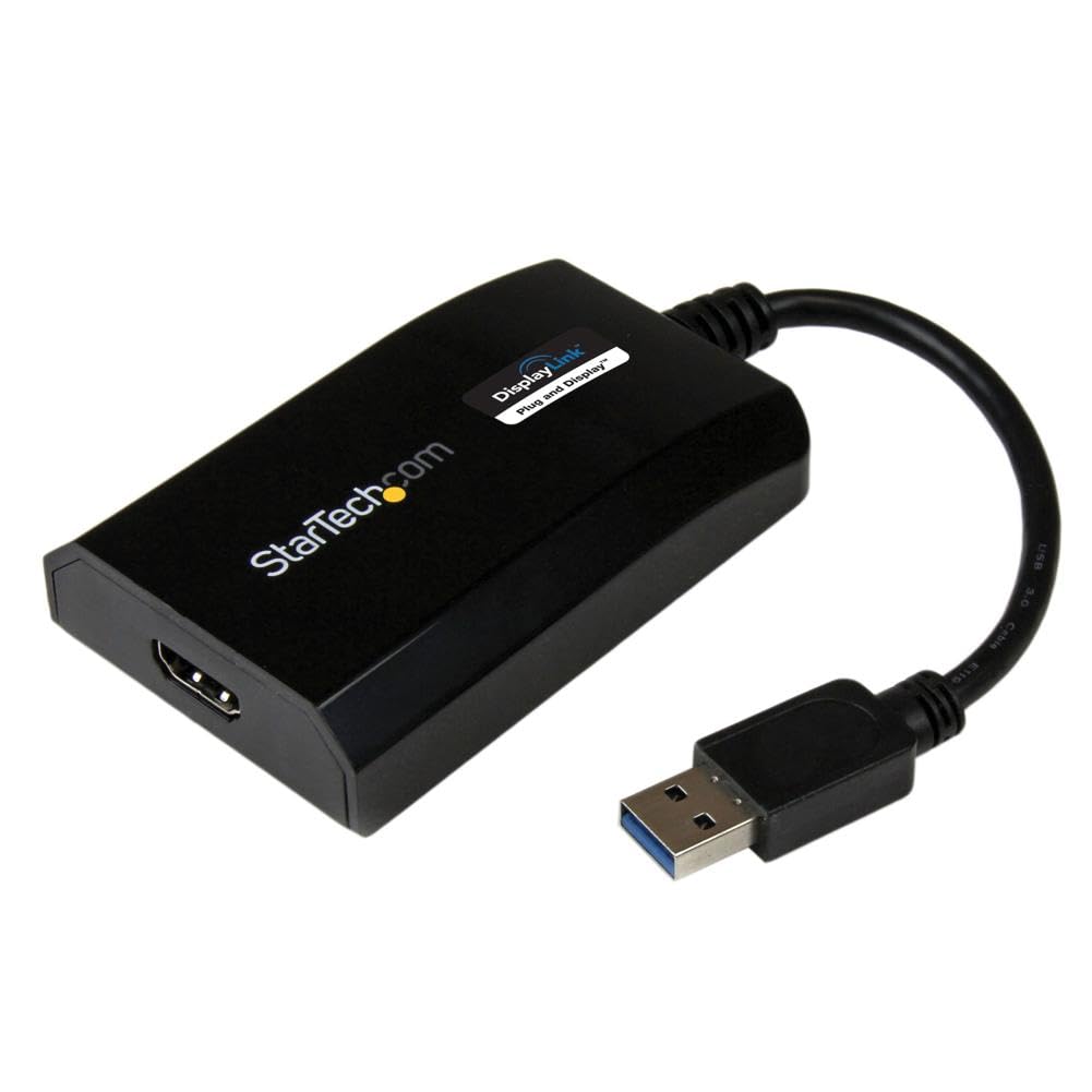 StarTech.com Externer USB 3.0 auf HDMI-Videokartenadapter - Dual-Monitor-Adapter - Externe HDMI Graf