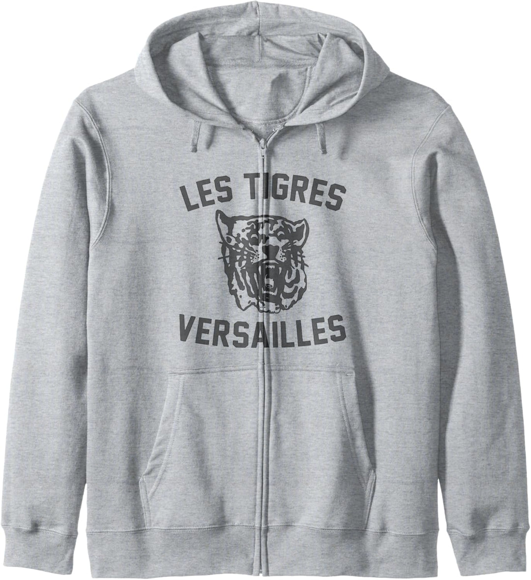 Les Tigres Versailles Frankreich Französische Tigers Trendy Design Kapuzenjacke