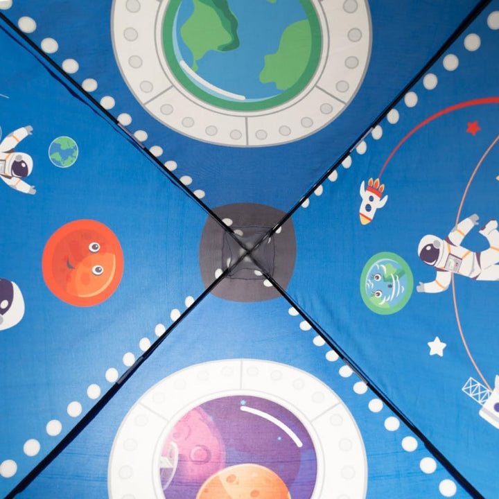 Benebomo Kinderzelt Rakete,Spielzelt Kinder,Kinderzelt für drinnen,Zelt Kinderzimmer-Das Weltraum Ab