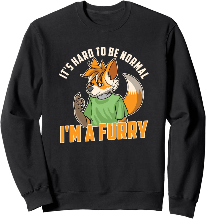 Furry Fandom Fursuit - Furries Fursona Furry Fandom Sweatshirt