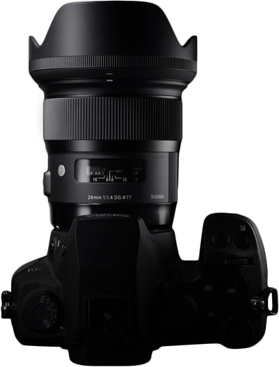 Sigma 24mm F1,4 DG HSM Art Objektiv für Nikon F Objektivbajonett für Nikon Single, für Nikon Single
